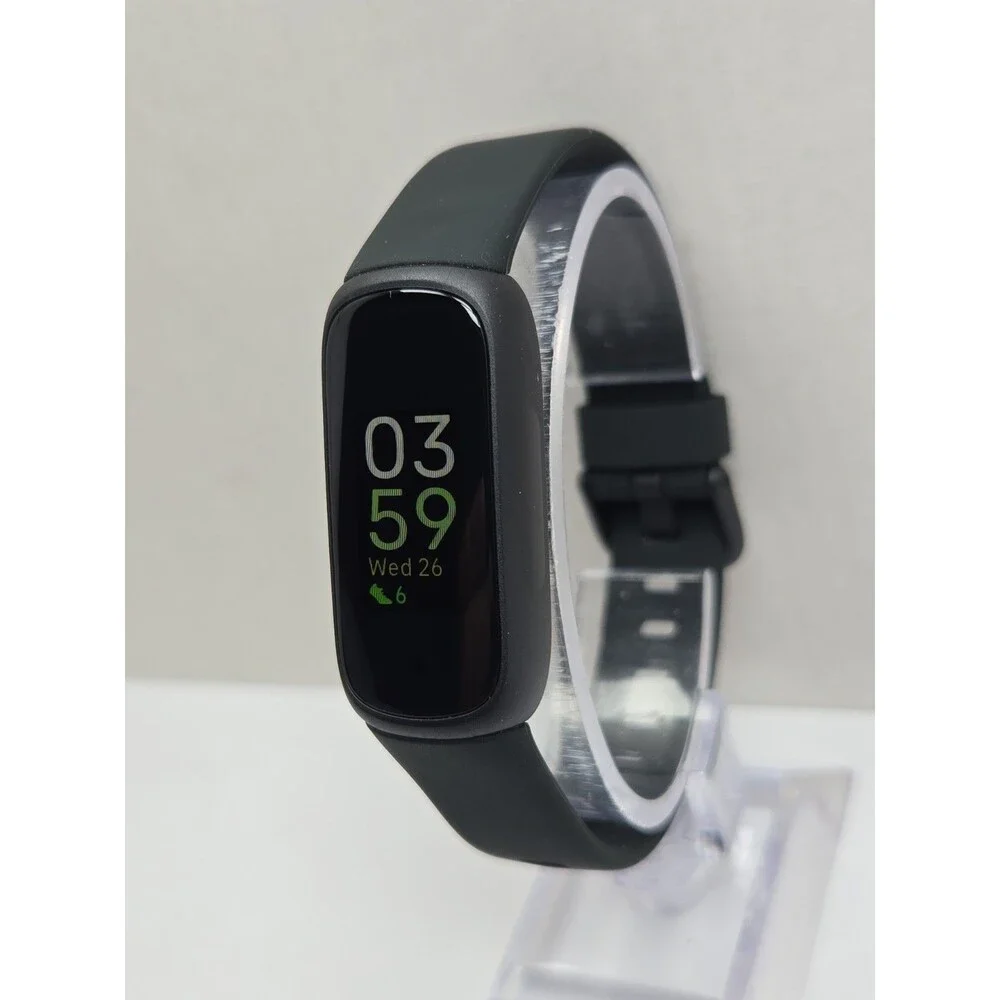 Fitbit Inspire 3 Health Fitness Tracker Midnight Zen Black Heart Rate Sleep SpO2